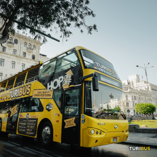 Pase Turibus 24 horas paraderos