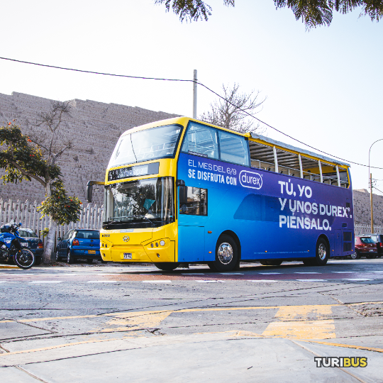Turibus panoramic bus Lima Pro Pass route